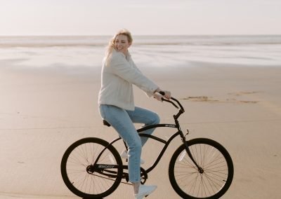 Biking on the Beach