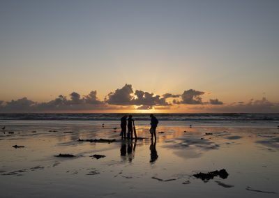 Clamming at Sunset