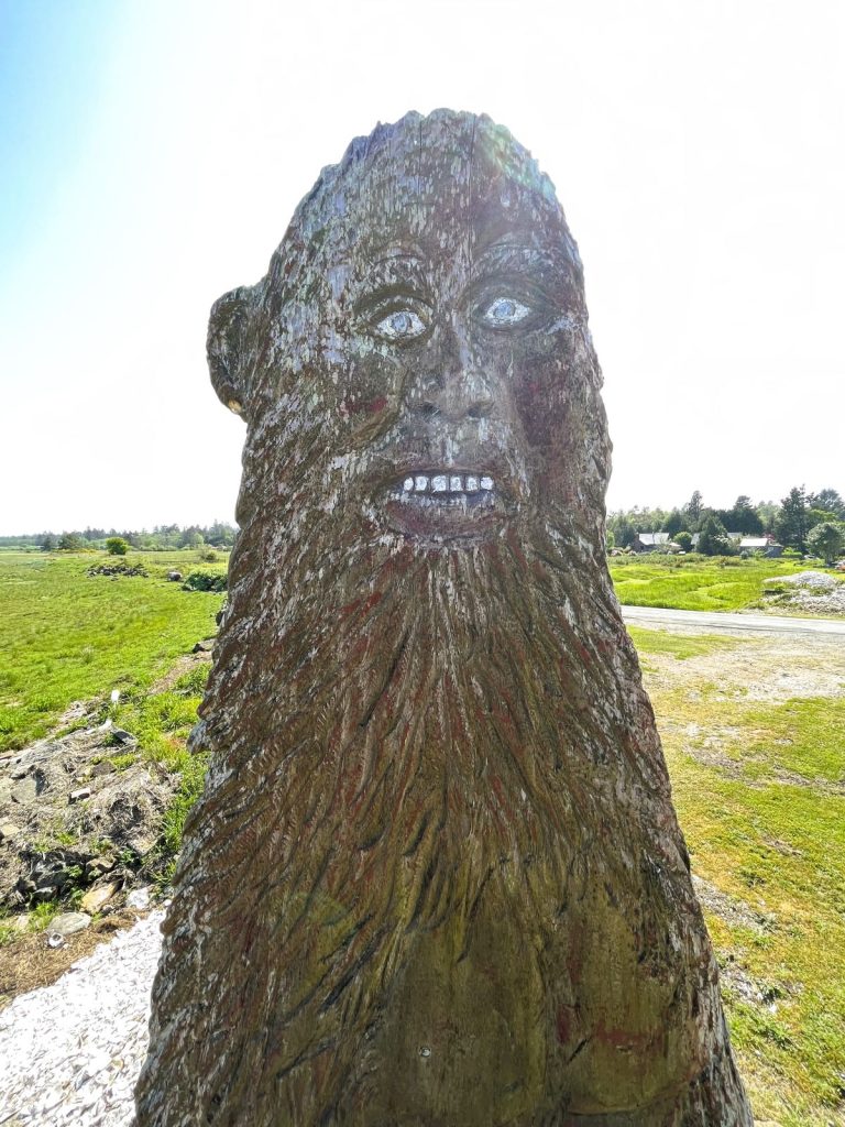 Pacific County Roadside Attraction Sasquatch