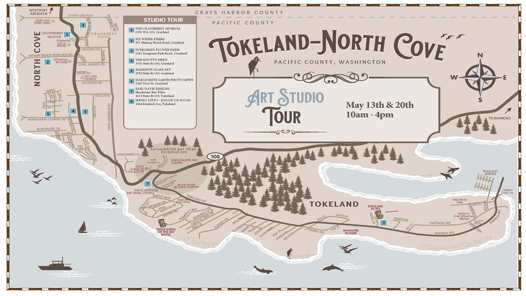 Tokeland-North Cove Art Studio Tour
