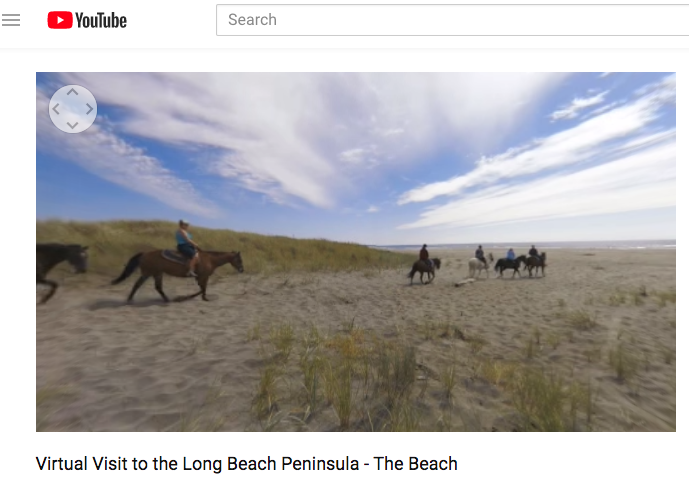LONG BEACH PENINSULA RELEASES FIRST OF THREE 360° VR VIDEOS
