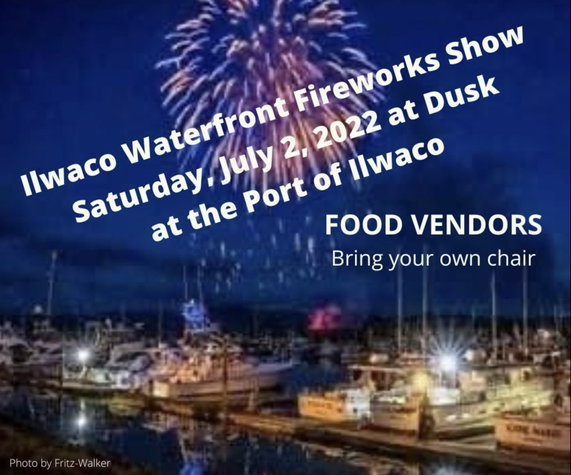 Fireworks at the Port of Ilwaco