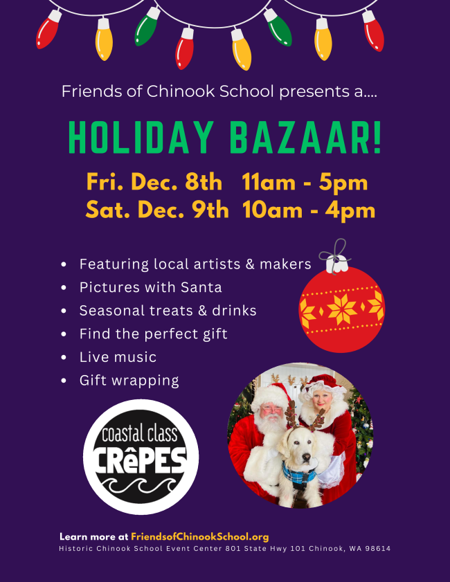 Chinook Arts and Crafts Holiday Bazaar
